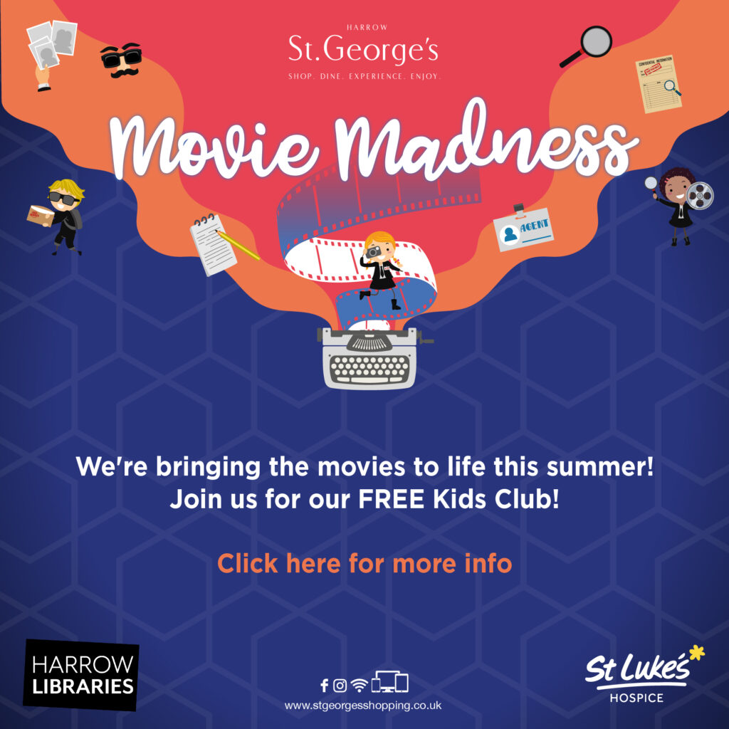 St George's Shopping Centre Harrow Host Free Movie Themed Kids Event Over Summer